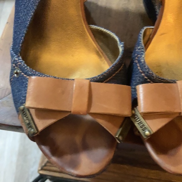 Guess denium wedge sandals - Picture 6 of 6